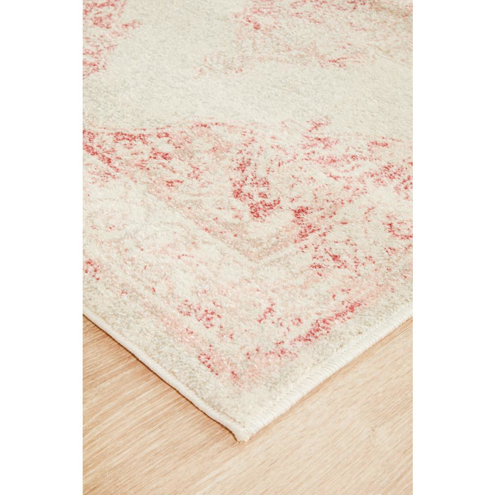 Vedi 2672 Rose Beige Transitional Runner Rug - Rugs Of Beauty - 5