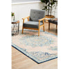 Vedi 2676 Pastel Rose Blue Multi Colour Transitional Rug - Rugs Of Beauty - 3