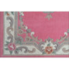 Handwoven French Abussan Traditional Wool Rug - Avolon - Pink - Rugs Of Beauty - 3