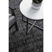 Orial Hand Loomed Black Modern Rug - Rugs Of Beauty - 6