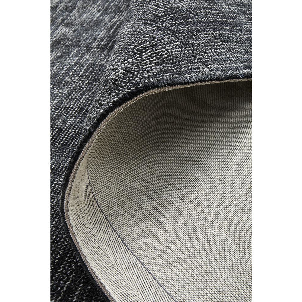 Orial Hand Loomed Black Modern Rug - Rugs Of Beauty - 7