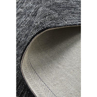 Orial Hand Loomed Black Modern Rug - Rugs Of Beauty - 7