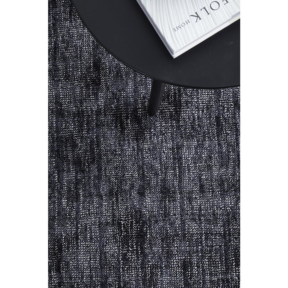 Orial Hand Loomed Denim Blue Modern Rug - Rugs Of Beauty - 5