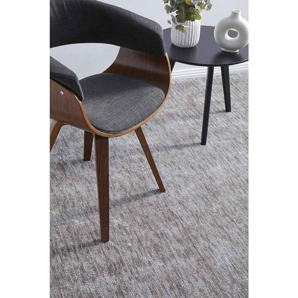 Orial Hand Loomed Stone Grey Modern Rug - Rugs Of Beauty - 3