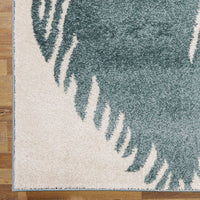 Kara 927 Blue Modern Abstract Pattern Rug - Rugs Of Beauty - 5