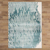 Kara 927 Blue Modern Abstract Pattern Rug - Rugs Of Beauty - 3
