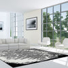 Kara 927 Black White Modern Abstract Pattern Rug - Rugs Of Beauty - 3