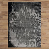 Kara 927 Grey Black Modern Abstract Pattern Rug - Rugs Of Beauty - 3