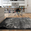 Kara 927 Grey Black Modern Abstract Pattern Rug - Rugs Of Beauty - 2