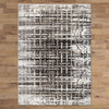 Kara 928 Beige Grey Modern Abstract Pattern Rug - Rugs Of Beauty - 3