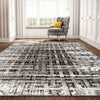 Kara 928 Beige Grey Modern Abstract Pattern Rug - Rugs Of Beauty - 2