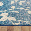 Kara 930 Blue Beige Floral Modern Abstract Pattern Rug - Rugs Of Beauty - 6
