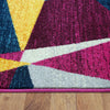 Kara 931 Multi Colour Geometric Modern Abstract Pattern Rug - Rugs Of Beauty - 5