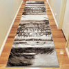 Kara 932 Beige Brown Swirl Modern Abstract Pattern Rug - Rugs Of Beauty - 7
