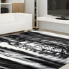Kara 932 Grey Beige Swirl Modern Abstract Pattern Rug - Rugs Of Beauty - 2