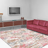Meknes 338 Red Multi Coloured Modern Patterned Textured Rug - Rugs Of Beauty - 2