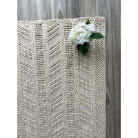 Larissa 1302 Wool Polyester Cream Tribal Rug - Rugs Of Beauty - 2