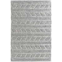 Larissa 1302 Wool Polyester Grey Tribal Rug - Rugs Of Beauty - 1