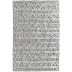 Larissa 1302 Wool Polyester Grey Tribal Rug - Rugs Of Beauty - 1
