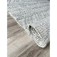 Larissa 1302 Wool Polyester Grey Tribal Rug - Rugs Of Beauty - 4
