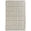 Larissa 1303 Wool Polyester Cream Tribal Rug - Rugs Of Beauty - 1