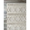 Larissa 1303 Wool Polyester Cream Tribal Rug - Rugs Of Beauty - 3