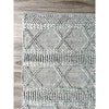 Larissa 1303 Wool Polyester Grey Tribal Rug - Rugs Of Beauty - 3