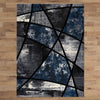 Guildford 646 Opal Charcoal White Modern Abstract Patterned Rug - Rugs Of Beauty - 3