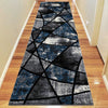Guildford 646 Opal Charcoal White Modern Abstract Patterned Rug - Rugs Of Beauty - 7