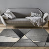 Guildford 647 Smoke Grey Modern Abstract Patterned Rug - Rugs Of Beauty - 2