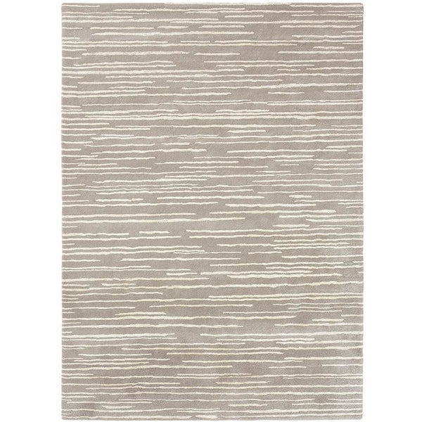 Florence Broadhurst Slub Mist 039401 Designer Wool Viscose Rug - Rugs of Beauty - 1