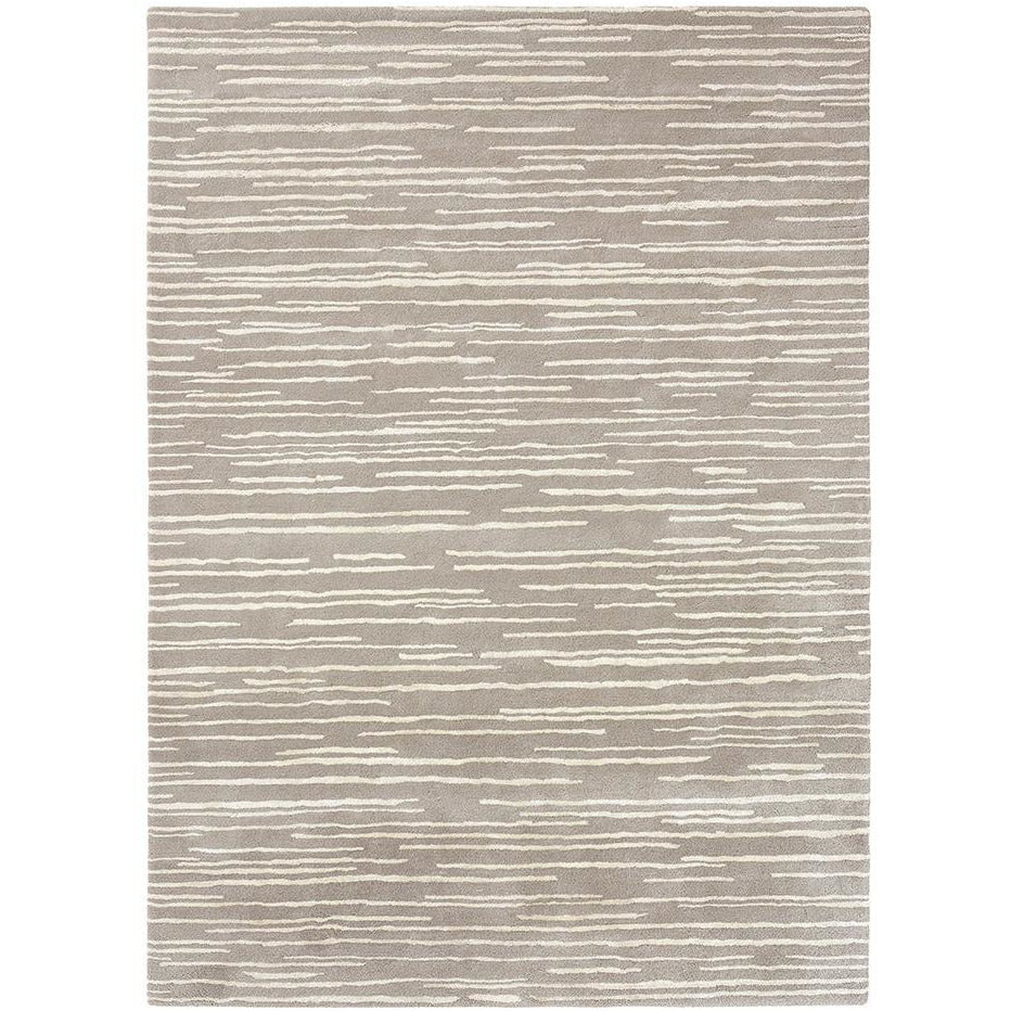 Florence Broadhurst Slub Mist 039401 Designer Wool Viscose Rug - Rugs of Beauty - 1