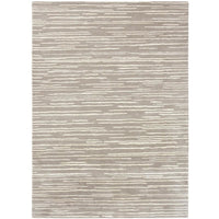 Florence Broadhurst Slub Mist 039401 Designer Wool Viscose Rug - Rugs of Beauty - 1