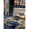 Florence Broadhurst Japanese Floral Midnight 039708 Designer Wool Rug - Rugs Of Beauty - 5