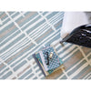 Florence Broadhurst Tortoiseshell Stripe Jade 039808 Designer Wool Rug - Rugs Of Beauty - 4