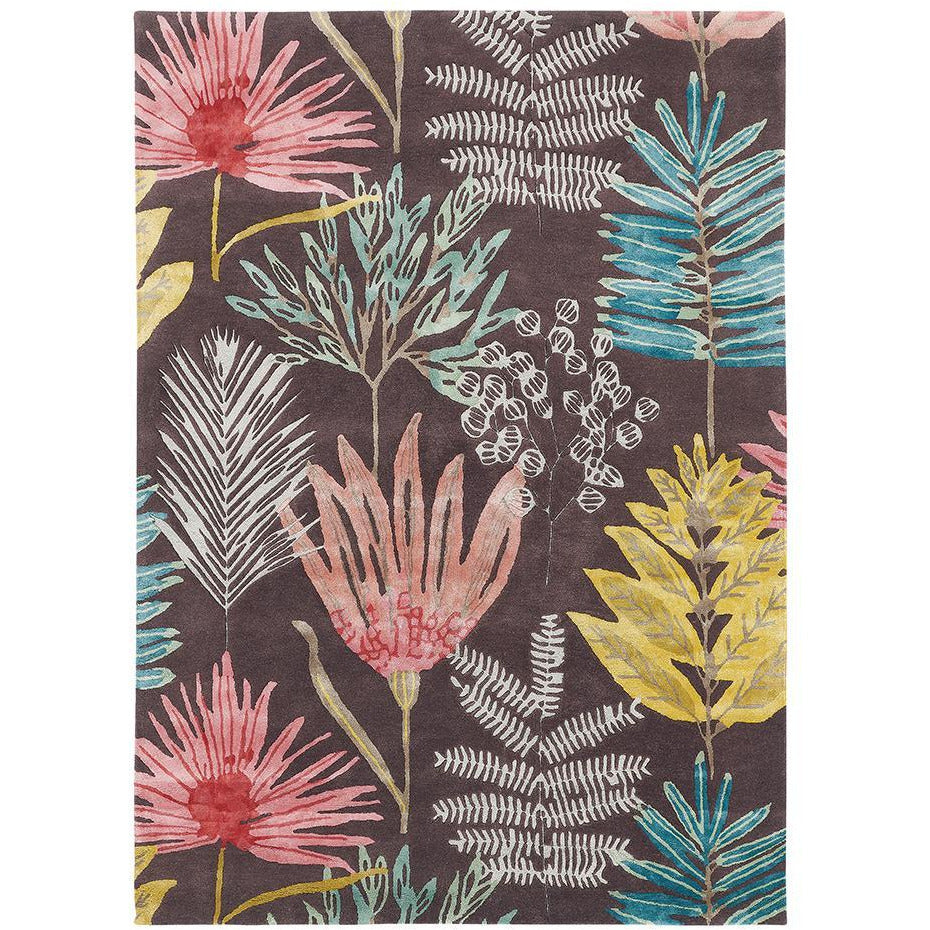 Harlequin Yasuni Cerise 040405 Designer Wool Viscose Rug - Rugs Of Beauty - 1