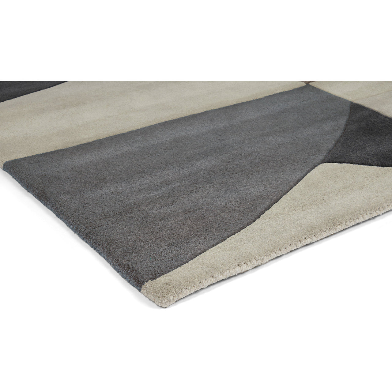 Harlequin Bodega Stone 040504 Designer Wool Rug - Rugs Of Beauty - 5