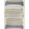 Harlequin Elliptic Charcoal 140304 Designer Wool Rug - Rugs Of Beauty - 1