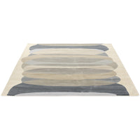 Harlequin Elliptic Charcoal 140304 Designer Wool Rug - Rugs Of Beauty - 2