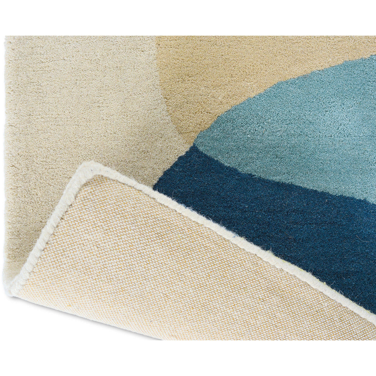 Harlequin Elliptic Emerald 140307 Designer Wool Rug - Rugs Of Beauty - 6