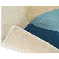 Harlequin Elliptic Emerald 140307 Designer Wool Rug - Rugs Of Beauty - 6