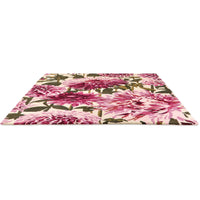 Harlequin Dahlia Fuchsia Palm 142402 Designer Wool Rug - Rugs Of Beauty - 4