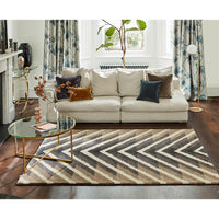Harlequin Makalu Flint 142605 Designer Wool Rug - Rugs Of Beauty -2