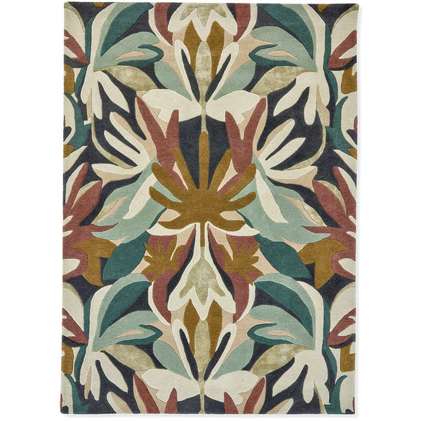 Harlequin Melora Positano Succulent 142702 Designer Wool Viscose Rug - Rugs Of Beauty - 1