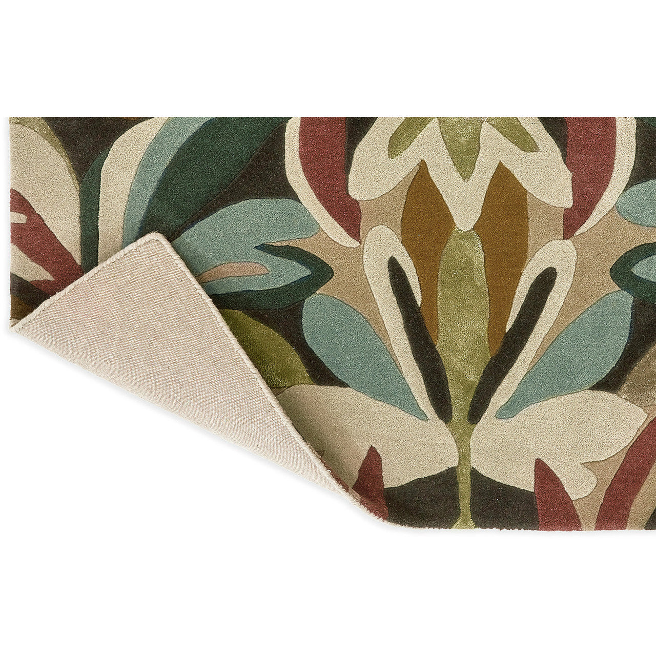 Harlequin Melora Positano Succulent 142702 Designer Wool Viscose Rug - Rugs Of Beauty - 6