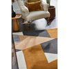Harlequin Popova Caramel Slate Shell 143101 Designer Wool Rug - Rugs Of Beauty - 2