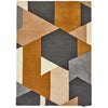 Harlequin Popova Caramel Slate Shell 143101 Designer Wool Rug - Rugs Of Beauty - 1