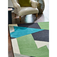 Harlequin Popova Amazonia Sea Glass 143108 Designer Wool Rug - Rugs Of Beauty - 2