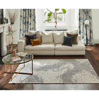 Harlequin Enigmatic Pewter Awakening 143304 Designer Cotton Rug - Rugs Of Beauty - 2