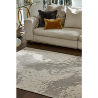 Harlequin Enigmatic Pewter Awakening 143304 Designer Cotton Rug - Rugs Of Beauty - 3